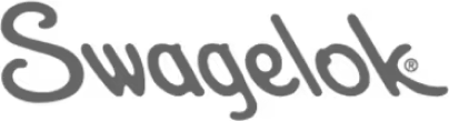 Swagelok corporate logo featuring its signature script typography for the industrial engineering corporate merger project case study.