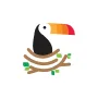 London Marketing Company logo – LMC toucan brand icon